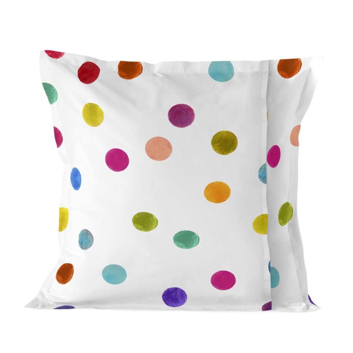 Funda de almohada HappyFriday Confetti Multicolor 80 x 80 cm 1