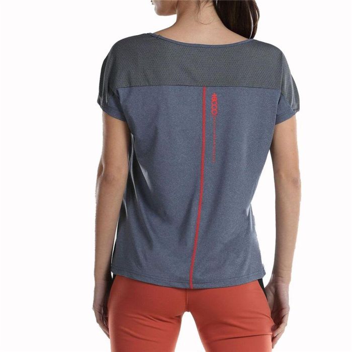 Camiseta de Manga Corta Mujer +8000 NOVAR-293 Gris (S)