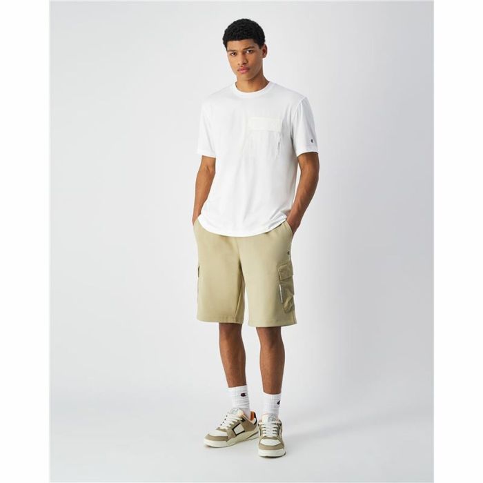 Pantalones Cortos de Hombre Champion 220832-MS093 Beige (L) 2 Pantalones Cortos de Hombre Champion 220832-MS093 Beige (L) 2