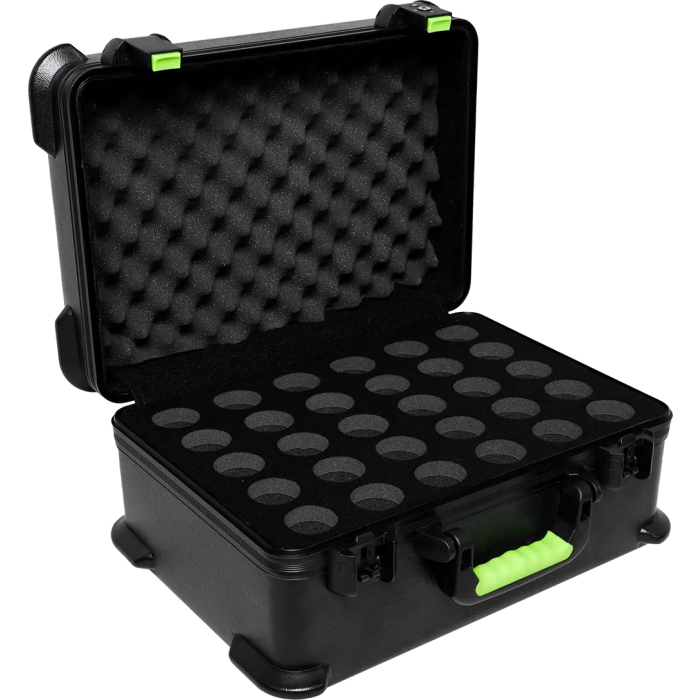 SBG Estuche de Transporte de Polietileno para 30 Micrófonos con Cierre TSA 7