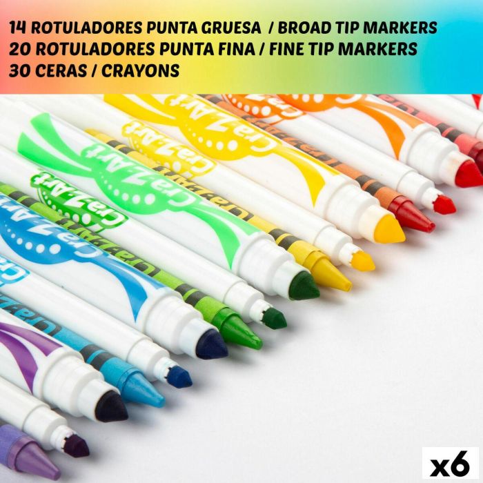 Set de Dibujo Cra-Z-Art (6 Unidades) 8 Set de Dibujo Cra-Z-Art (6 Unidades) 8