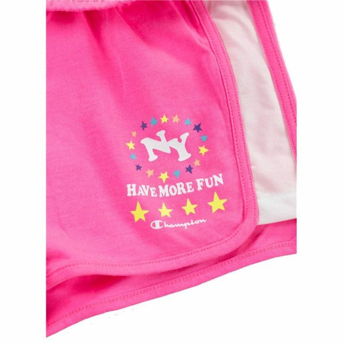 Pantalones Cortos Deportivos para Niños Champion Rosa Fucsia 11-12 Años 1