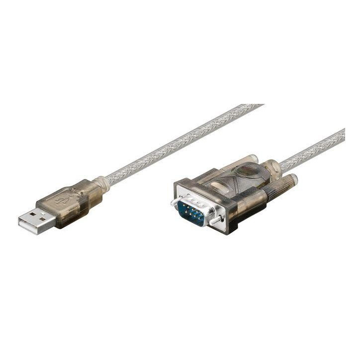 MicroConnect USB 2.0, DB9, M-M, 1.5 m MicroConnect USB 2.0, DB9, M-M, 1.5 m