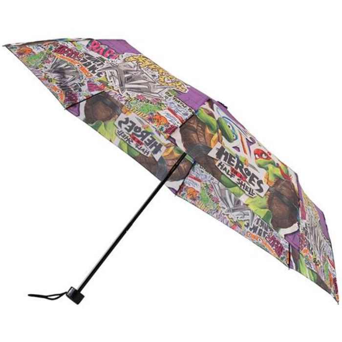Paraguas plegable manual Tortugas Ninja 48cm 0 Paraguas plegable manual Tortugas Ninja 48cm 0