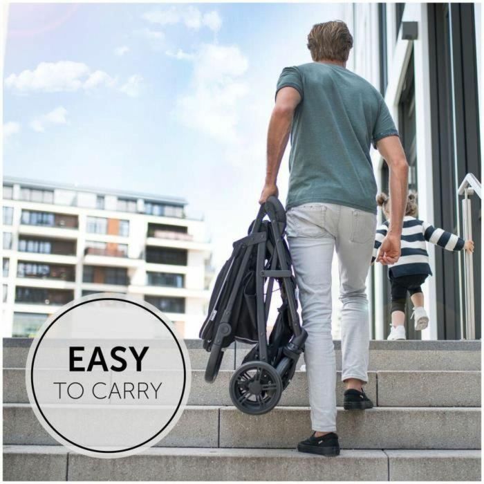 Hauck Cochecito compacto RAPID 4 4 ruedas Gris HAU4007923148464 4