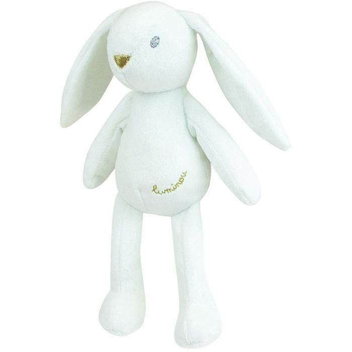 JEMINI Luminou Conejo blanco Peluche natural luminoso que funciona sin batería +/- 20 cm 5 JEMINI Luminou Conejo blanco Peluche natural luminoso que funciona sin batería +/- 20 cm 5