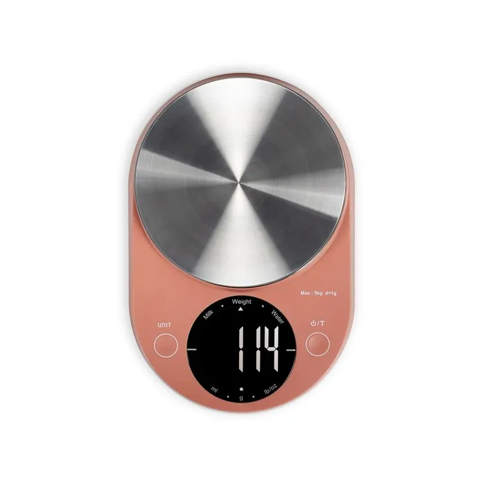 Livoo DOM493T Báscula de Cocina Electrónica Terracota 0 Livoo DOM493T Báscula de Cocina Electrónica Terracota 0