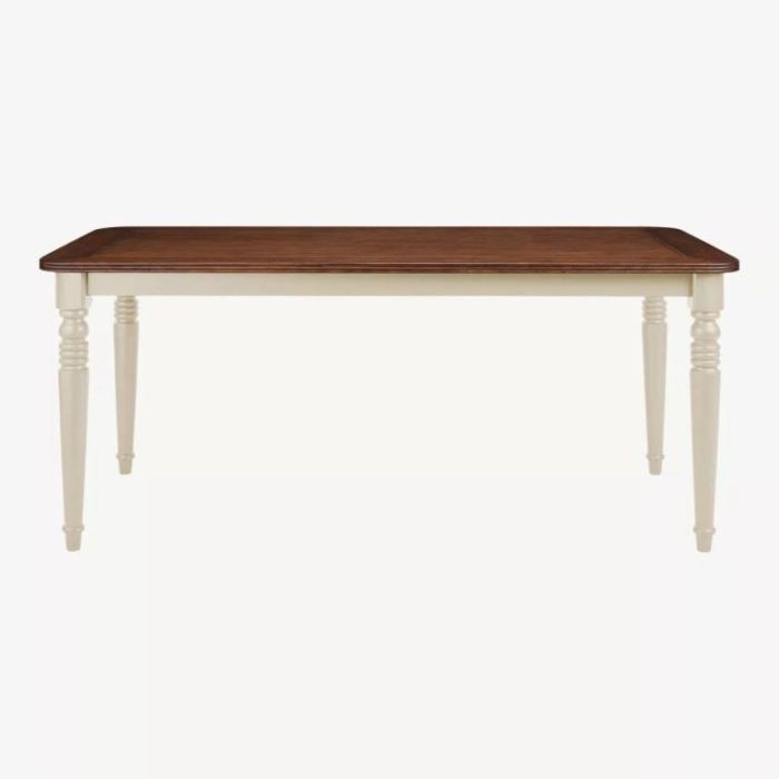 Mesa Comedor Tradicional DKD Home Decor Crema 90 x 76 x 160 cm 0 Mesa Comedor Tradicional DKD Home Decor Crema 90 x 76 x 160 cm 0