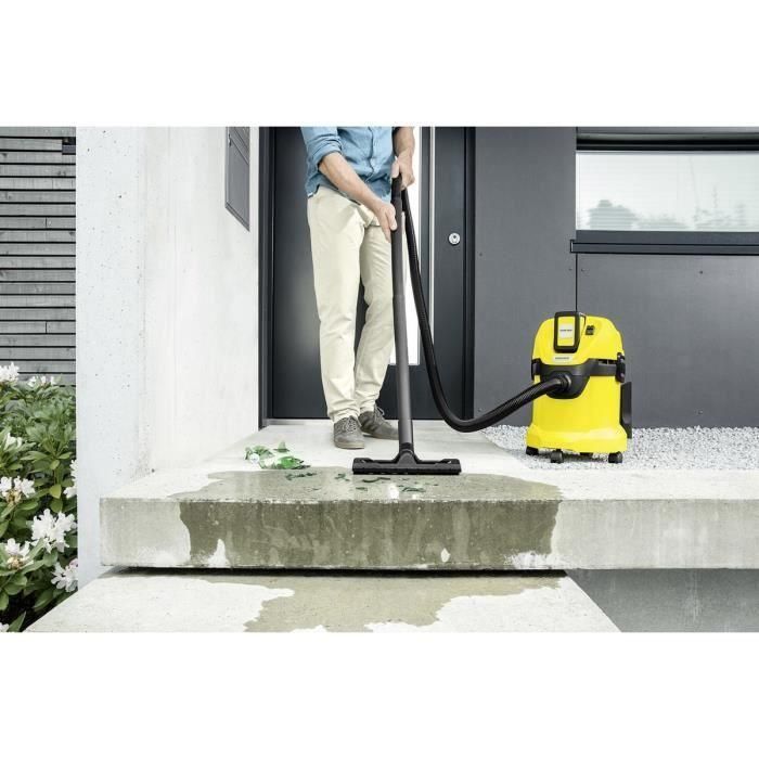 KARCHER WD 3 Aspiradora inalámbrica multifuncional Batería 36V 2.5Ah, 15 min autonomía, Depósito 17L, 300W 4