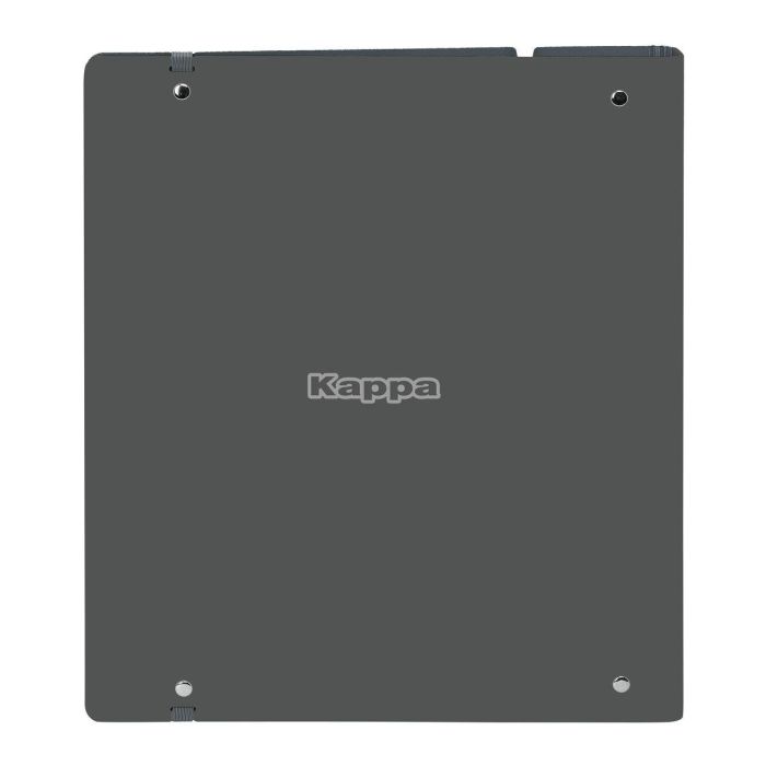 Carpeta de anillas Kappa Dark Negro 27 X 32 X 4 cm 1
