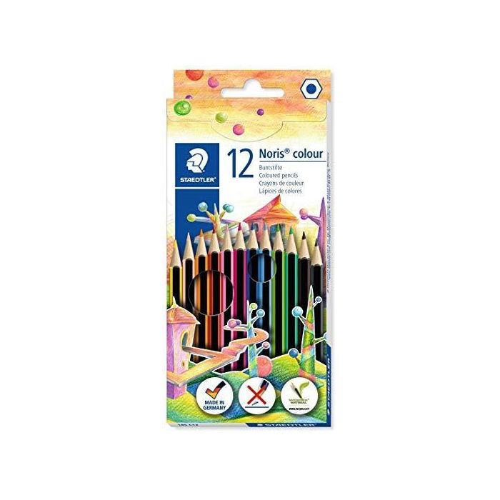 Staedtler Lápiz Noris Colour Wopex Ecológico Estuche De 12