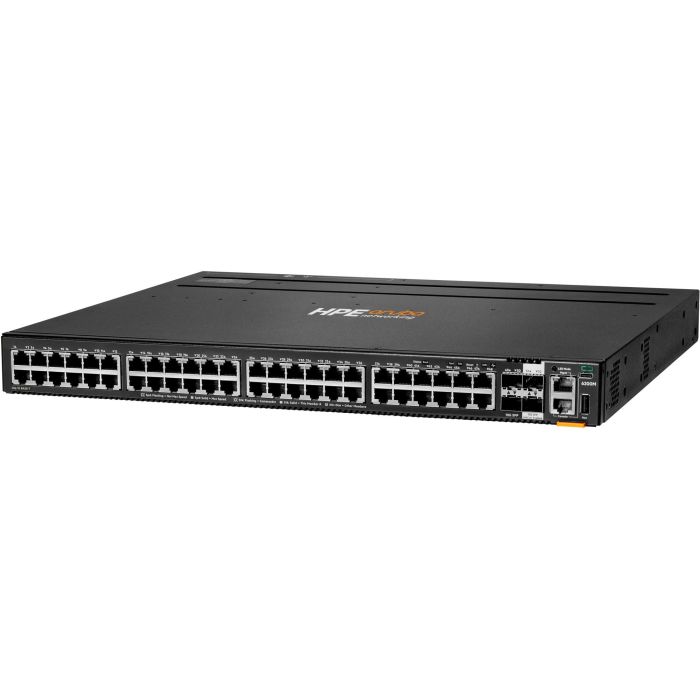 HP Enterprise 6200M 48G 4SFP+ Switch Gigabit Ethernet (10/100/1000) con 48 Puertos RJ45 y 4 Puertos SFP+ 1 HP Enterprise 6200M 48G 4SFP+ Switch Gigabit Ethernet (10/100/1000) con 48 Puertos RJ45 y 4 Puertos SFP+ 1