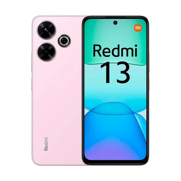 Smartphone Xiaomi Redmi 13 6,79" MediaTek Helio G91-Ultra 6 GB RAM 128 GB Rosa 0 Smartphone Xiaomi Redmi 13 6,79" MediaTek Helio G91-Ultra 6 GB RAM 128 GB Rosa 0