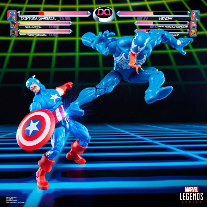 Blister 2 figuras Capitan America & Venom Gameverse Marvel Legends Series 15cm 5 Blister 2 figuras Capitan America & Venom Gameverse Marvel Legends Series 15cm 5