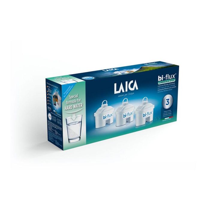 Laica Pack de 3 Filtros bi-flux para Reducir la Cal en el Agua hasta un 90% 0 Laica Pack de 3 Filtros bi-flux para Reducir la Cal en el Agua hasta un 90% 0