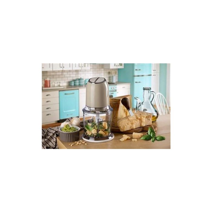 Ariete 438/03 Picadora Vintage Beige 400 W, 4 Cuchillas Acero Inoxidable, 2 Velocidades, Apta para Picar Varios Alimentos 10 Ariete 438/03 Picadora Vintage Beige 400 W, 4 Cuchillas Acero Inoxidable, 2 Velocidades, Apta para Picar Varios Alimentos 10