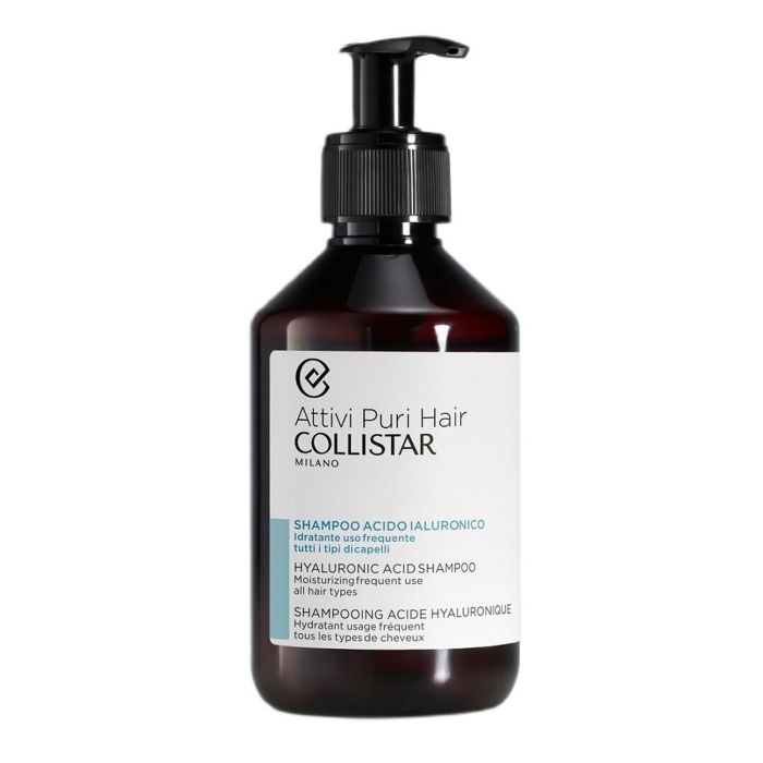 COLLISTAR Attivi Pure Hair Champú Hialurónico para Mujer 250 ml