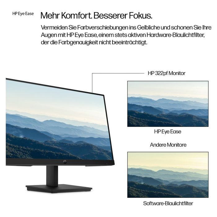 HP Monitor 9U5B0UT 21.5 pulgadas FHD IPS 100Hz Antirreflectante 11
