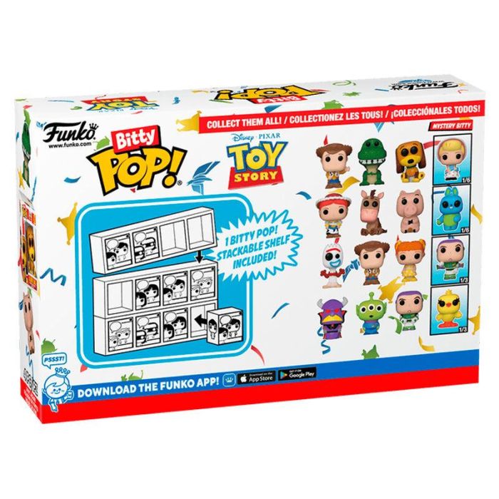 Blister 4 figuras Bitty POP Disney Toy Story Zurg 2