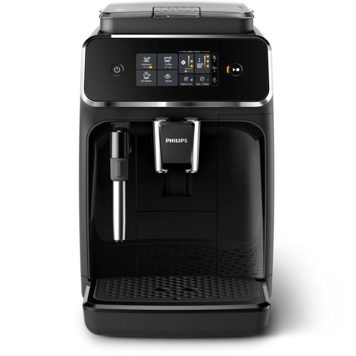 Cafetera Superautomática Philips EP2225/10 Negro Gris 1500 W 15 bar 1,8 L 6 Cafetera Superautomática Philips EP2225/10 Negro Gris 1500 W 15 bar 1,8 L 6