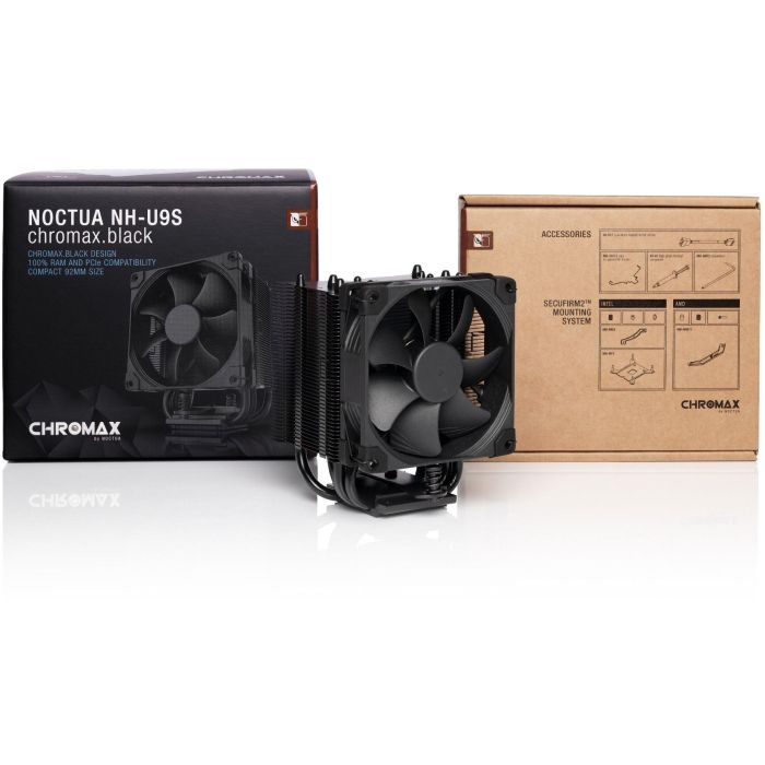 Refrigerador Portátil Noctua NH-U9S chromax.black 3 Refrigerador Portátil Noctua NH-U9S chromax.black 3