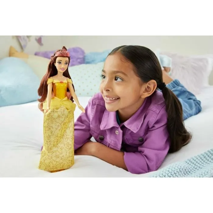 Mattel Muñeca Princesa Bella Disney Articulada 29cm