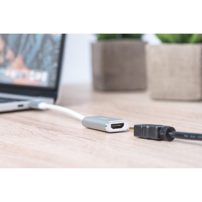 DIGITUS Adapter USB3.0/C -> HDMI 4K silb./weiß AG9310 3 DIGITUS Adapter USB3.0/C -> HDMI 4K silb./weiß AG9310 3