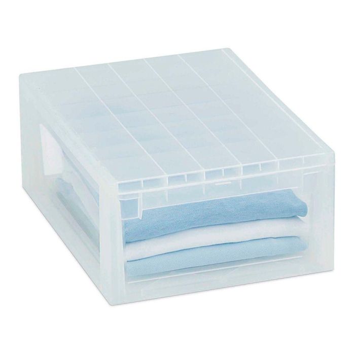 Terry Cajonera multifuncional m 12l 29,6 x 39 x 16 cm Transparente Polipropileno Terry Cajonera multifuncional m 12l 29,6 x 39 x 16 cm Transparente Polipropileno