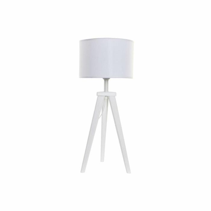 Lampara Sobremesa Scandi DKD Home Decor Blanco 30 x 72 x 30 cm