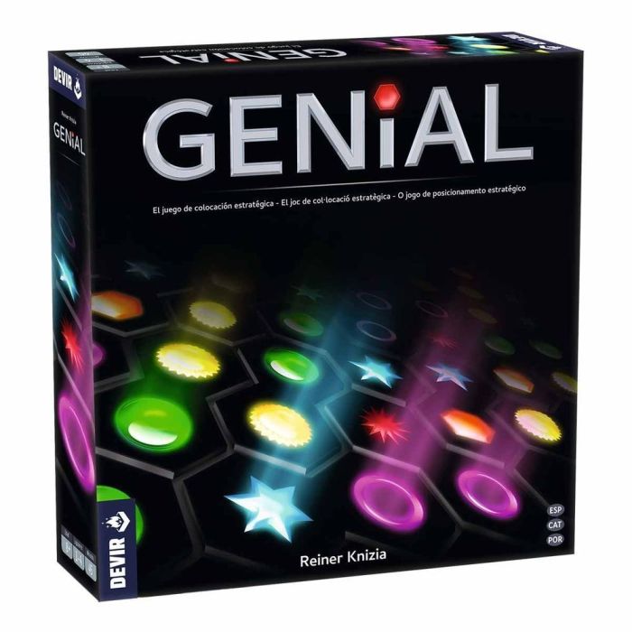 Devir Juego Mesa Genial 2024 - Diseñado por Reiner Knizia, Nominado al Juego del Año 2004, para 2-4 Jugadores, 45 Minutos, Edad 8+ 0 Devir Juego Mesa Genial 2024 - Diseñado por Reiner Knizia, Nominado al Juego del Año 2004, para 2-4 Jugadores, 45 Minutos, Edad 8+ 0