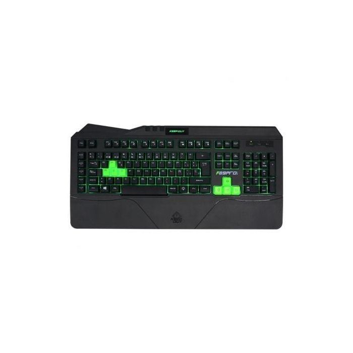 TECLADO GAMING KEEP-OUT F89PRO - RETROILUMINADO EN 7 COLORES - 12 TECLAS MULTIMEDIA - SISTEMA ANTIGHOSTING - CABLE USB NYLON REFORZADO TECLADO GAMING KEEP-OUT F89PRO - RETROILUMINADO EN 7 COLORES - 12 TECLAS MULTIMEDIA - SISTEMA ANTIGHOSTING - CABLE USB NYLON REFORZADO