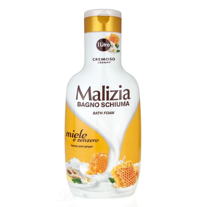 Malizia Espuma de Baño Miel y Gengibre Para Mujer 1000 ml