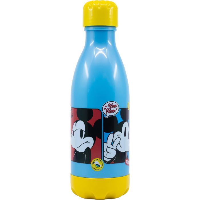 Botella de Agua Mickey Mouse CZ11268 560 ml Multicolor Plástico 3