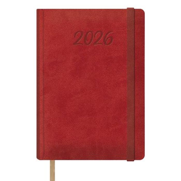 Agenda DOHE SAMBA Rojo 1/4 15 x 21 cm 2026 (20 Unidades) 1