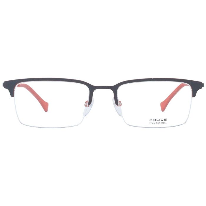 Montura de Gafas Hombre Police VPL290-5301HG Gris Ø 53 mm 3 Montura de Gafas Hombre Police VPL290-5301HG Gris Ø 53 mm 3