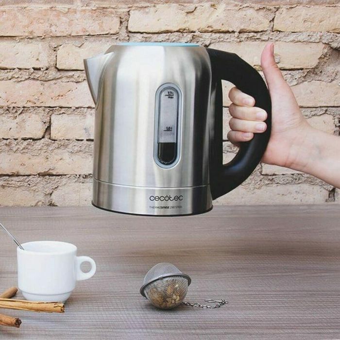 Hervidor Cecotec ThermoSense 290 Steel 2200W 1,7L Acero Inoxidable Acero 2200 W 1850-2200 W 1,7 L 6 Hervidor Cecotec ThermoSense 290 Steel 2200W 1,7L Acero Inoxidable Acero 2200 W 1850-2200 W 1,7 L 6