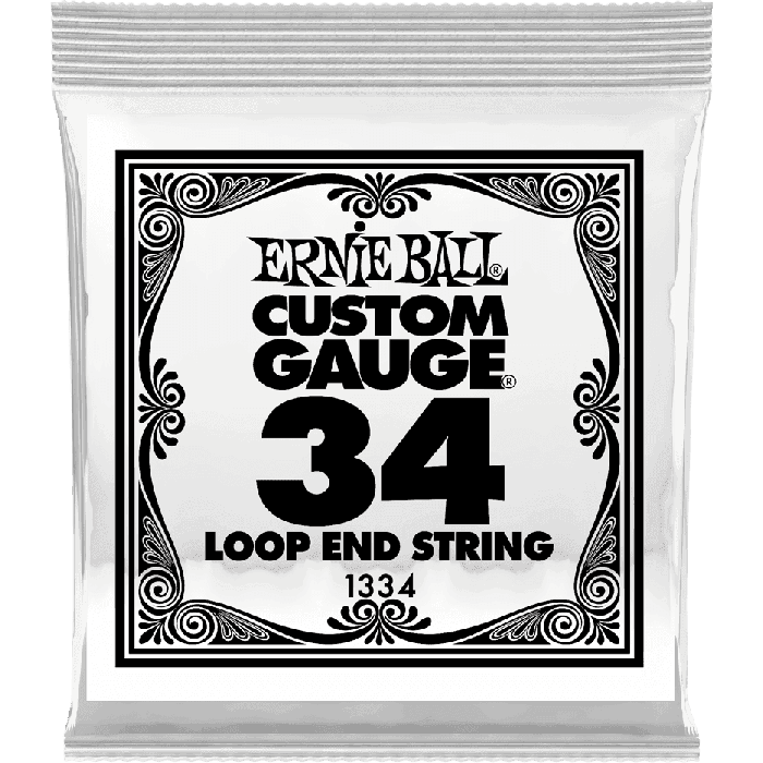 Ernie Ball Cuerda para Mandolina/Banjo Stainless Steel Entorchada .034