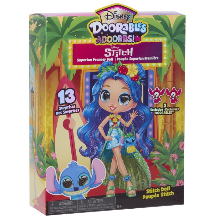 Muñeca Stitch de Doorables, Doorables Disney, Muñecas coleccionables, Edades 5+ 1