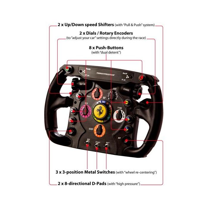 Thrustmaster AddOn Ferrari F1 Lenkrad (PC/KON) 4