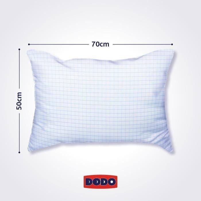 Dodo DOD3307419674134 Almohada Mediana 50x70 cm Protección Antiinsectos Antiácaros 550 gr Blanco Hecho en Francia 1 Dodo DOD3307419674134 Almohada Mediana 50x70 cm Protección Antiinsectos Antiácaros 550 gr Blanco Hecho en Francia 1