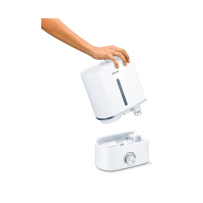 Beurer LB-45 Humidificador de Aire Ultrasonido para Habitaciones hasta 30m2, Silencioso y con Difusor de Aromas 4 Beurer LB-45 Humidificador de Aire Ultrasonido para Habitaciones hasta 30m2, Silencioso y con Difusor de Aromas 4