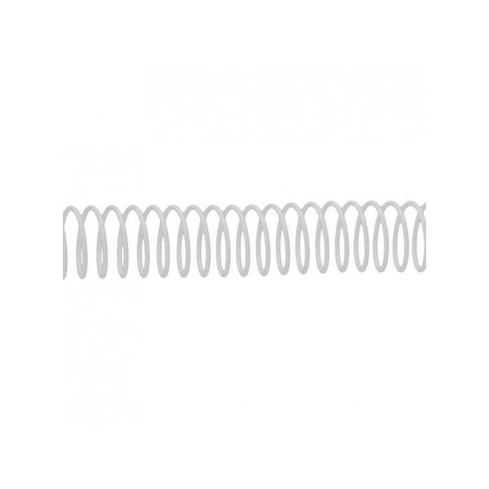 Fellowes Espiral Metálica Paso 5:1 14 mm A4 Blanco Pack 100 Ud Fellowes Espiral Metálica Paso 5:1 14 mm A4 Blanco Pack 100 Ud