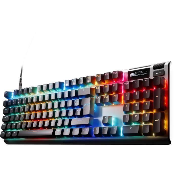 Teclado mecánico para juegos con cable - STEELSERIES - APEX PRO GEN 3 - Negro 3 Teclado mecánico para juegos con cable - STEELSERIES - APEX PRO GEN 3 - Negro 3