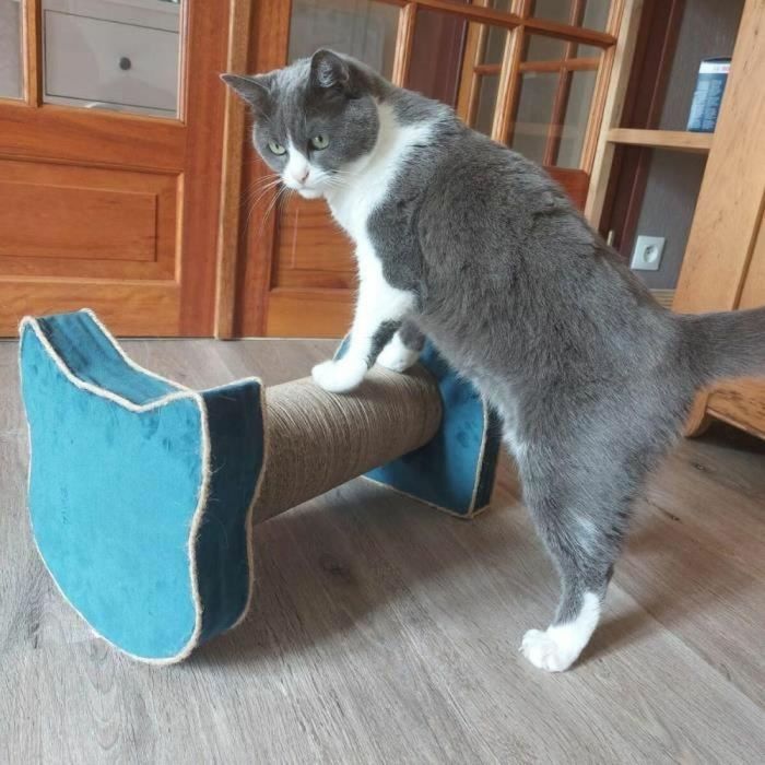Rascador para Gatos Tyrol Azul Cartón 44 x 22 x 21 cm 3 Rascador para Gatos Tyrol Azul Cartón 44 x 22 x 21 cm 3
