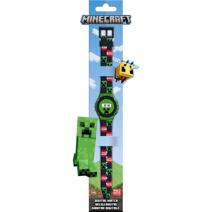 Reloj digital Minecraft 1 Reloj digital Minecraft 1