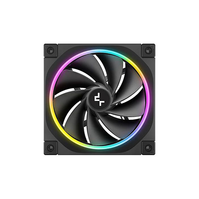DeepCool FL12R Ventilador 120mm Negro con Iluminación LED 1