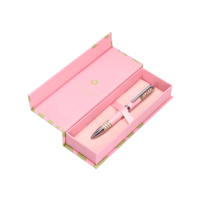 Belius Ink Dreams Boligrafo Aluminio Rosa Verde Matcha Plateado Caja Diseño Tinta Azul 1mm Unlock Your Dreams 4