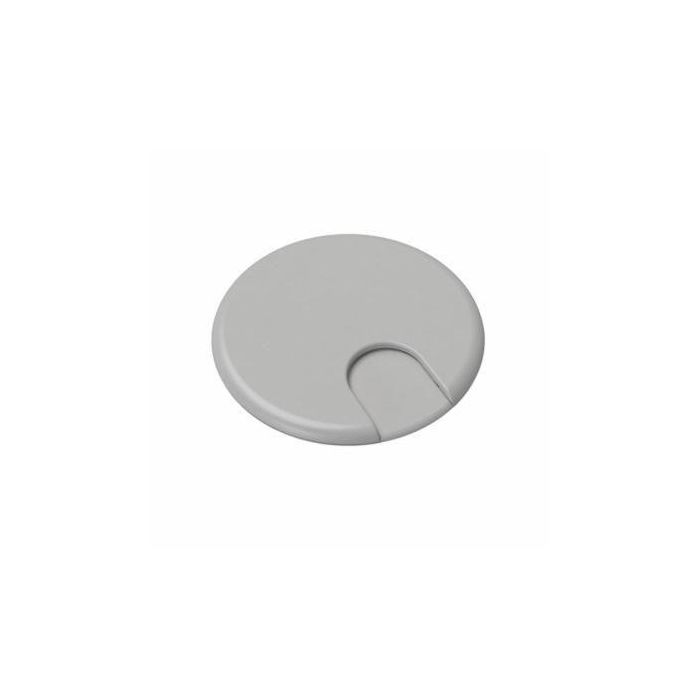 Kondator Pasacables de Mesa Ø 80 mm Plata Kondator Pasacables de Mesa Ø 80 mm Plata