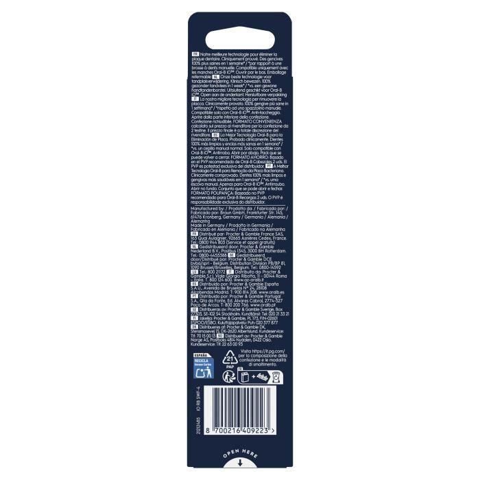 Oral-B ORA8700216409223 Recambios de Cepillo de Dientes iO x4 Gentle White Care 2 Oral-B ORA8700216409223 Recambios de Cepillo de Dientes iO x4 Gentle White Care 2