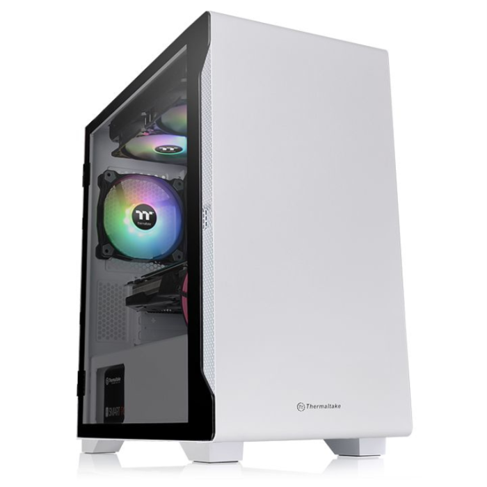 Thermaltake S100 Tempered Glass Snow Edition Micro Torre Blanco Thermaltake S100 Tempered Glass Snow Edition Micro Torre Blanco